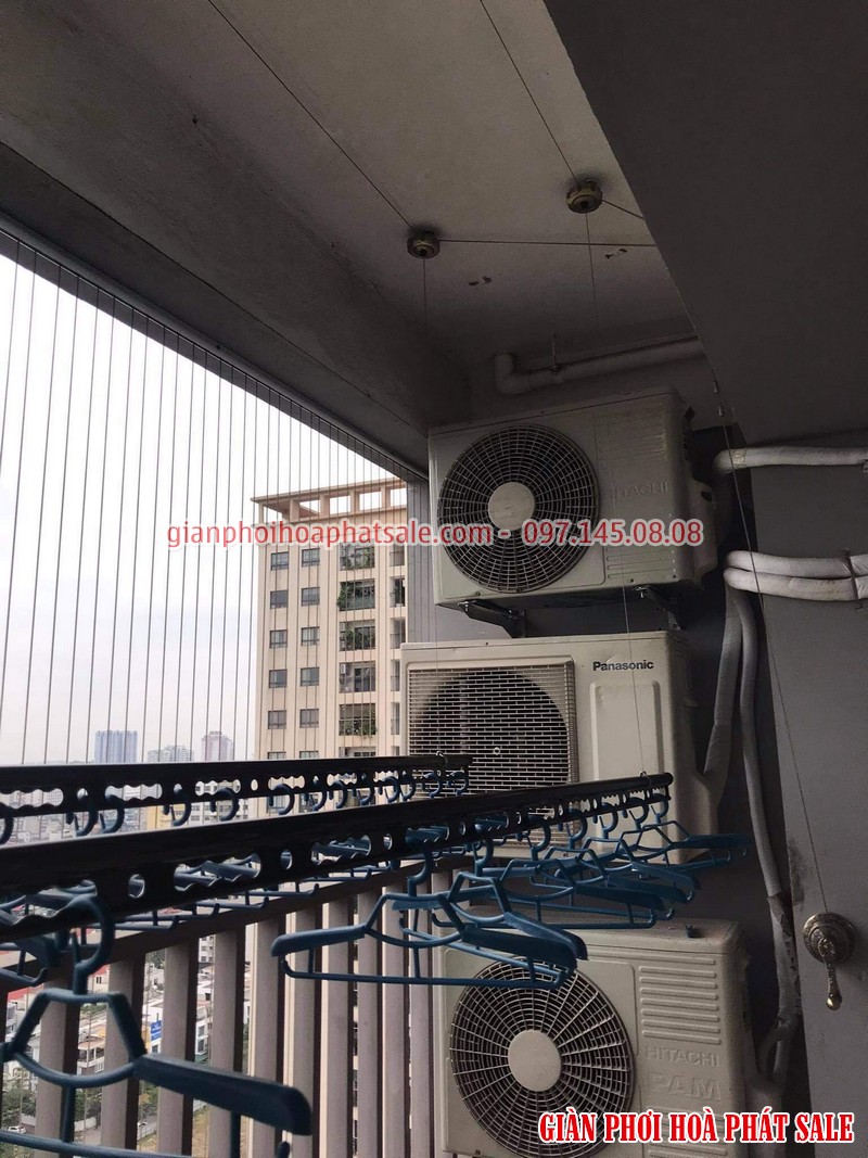 Lắp lưới an toàn ban công chung cư tại nhà anh Xuân, Bắc Hà Tower - 07